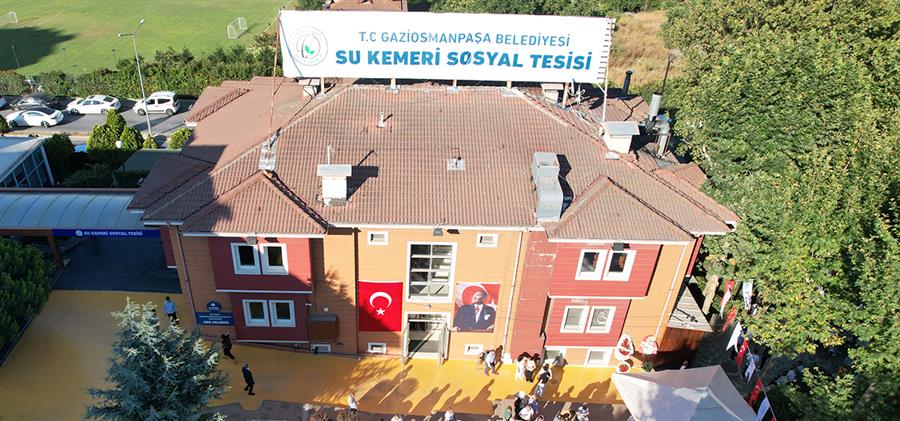 Şehrin İçinde Keyifli Bir Mola Su Kemeri Sosyal Tesisi